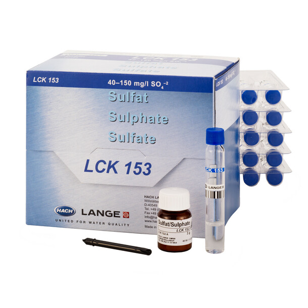 Sulphate Cuvette Test 40-150 mg/L So4, 25 Tests