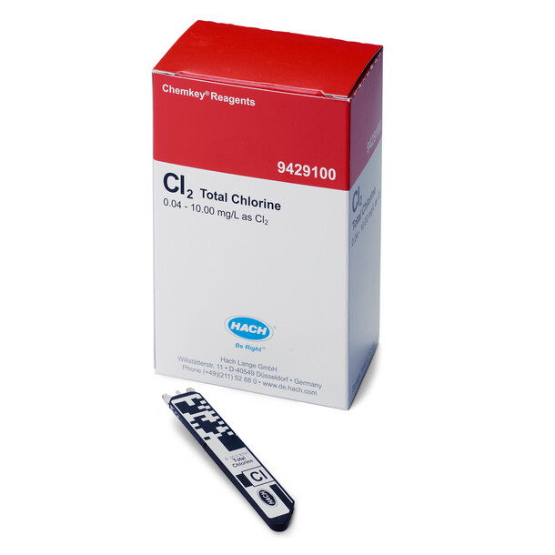 Total Chlorine 0.04-10mg/L Cl2 pk/300 